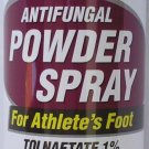 Personal Care Antifungal Powder Spray Athletes Foot 1% Tolnaftate 3.5oz, 1 Pack