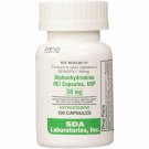 Preferred Plus Allergy Diphenhydramine Capsules 50mg 100 ea (Bulk Pack of 2)