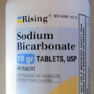 Rising Sodium Bicarbonate Antiacid 650 Mg Tablets, 10 Grains 1000 Tablet Bottle