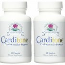 Ayush Herbs Carditone Cardiovascular Support Dietary Supplement 60 Caplets (2PK)