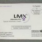 LMX 4 Topical Analgesic Cream 5 X 5 gm Lidocaine 4% Relieves Pain and Itching