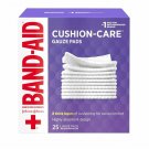 Band-Aid Brand Cushion Care Gauze Pads Large 4 in x 4 in 25 Count, 1 Pack