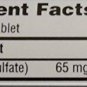 Major FeroSul Ferrous Sulfate 325mg Red Iron Supplement Tablets 100 Ct, 2 Pack