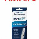 TRUEdraw Lancing Device KV1390 Pen Diabetic Blood Glucose Testing (Bulk Pack of 2)