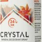 Crystal Essence Mineral Deodorant 24 Hour Body Spray Pomegranate, 4 Oz, 5 Pack