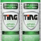 Ting Max Strength Miconazole Athlete's Foot Spray Powder 4.5 Ounce (Bulk Pack of 2)