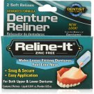 D.O.C. Reline-It Advanced Denture Reliner Kit Upper & Lower 1 EA