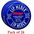Blistex Lip Medex Balm External Analgesic Protectant 0.25oz Bulk Pack of 24