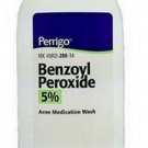 Perrigo Benzoyl Peroxide Acne Medication Wash 5% 8 Ounce