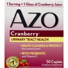 Azo Cranberry Urinary Tract Health Supplement Caplets with Probiotic 50 Count