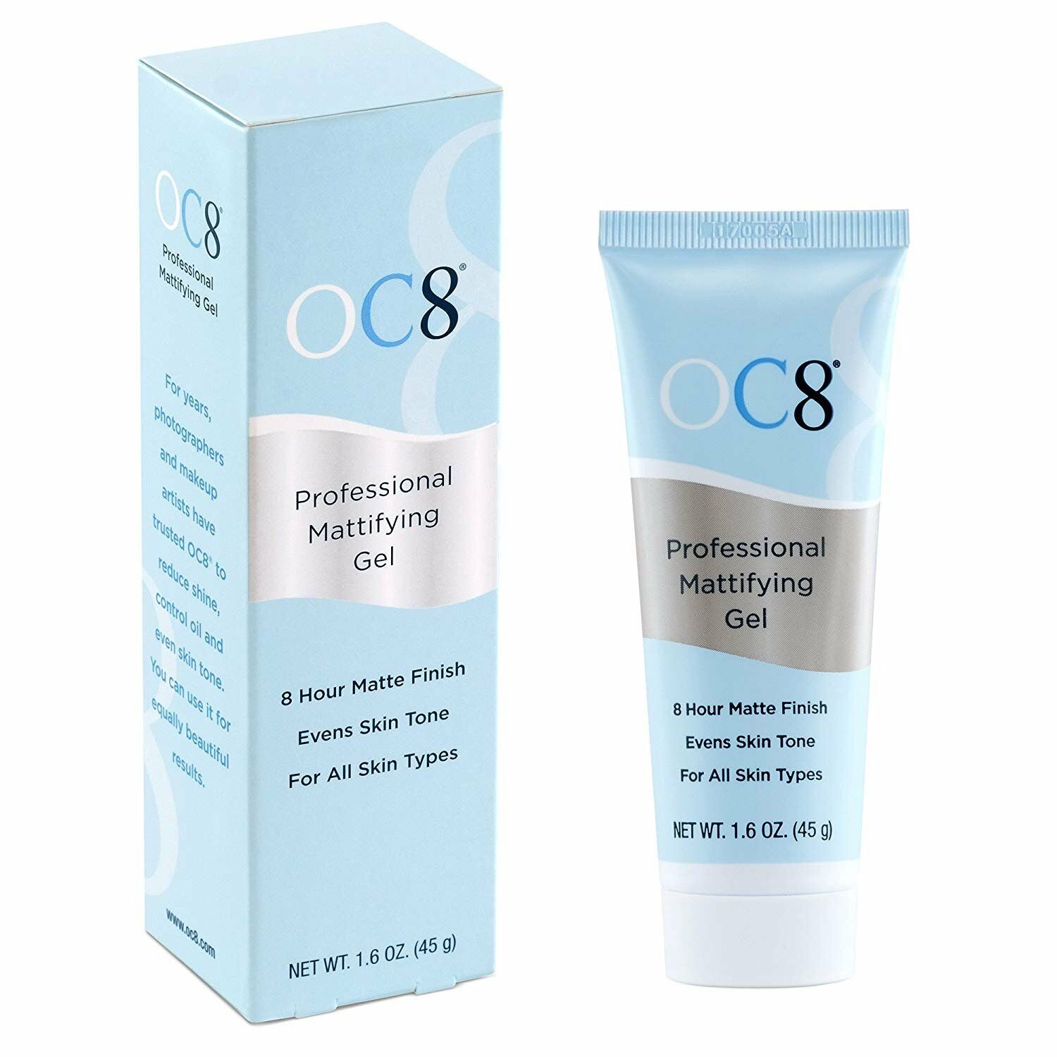 OC Eight Professional Mattifying Gel: Oil Control Mattifier Formula for Face...