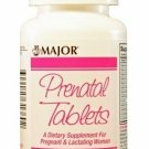 Major Prenatal Vitamins, Suppliement for Pregnant & Lactating Women, 100 Tabs