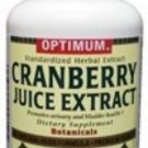 Cranberry Powder Capsule 425 Mg, Optimum Cranberry Juice Powder Extract, 100 Ea