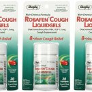 Rugby Robafen Cough Liquidgels Cough Suppressant 15 mg 20 Each (Bulk Pack of 3)