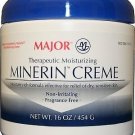 Therapeutic Moisturizing Minerin Creme 16oz for Dry, Sensitive Skin (Bulk Pack of 3)
