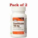 Major Simethicone 180mg Softgels Antiflatulent Gas Relief 60 Count (Bulk Pack of 2)