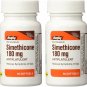 Major Simethicone 180mg Softgels Antiflatulent Gas Relief 60 Count (Bulk Pack of 2)