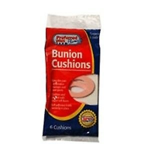Preferred Plus Bunion Cushions, Large, 6 EA