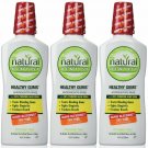The Natural Dentist Healthy Gums Mouthwash Peppermint Twist 16.9 oz (Bulk Pack of 3)