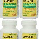 Major Bisacodyl 5mg Stimulant Laxative 1000 Tablets  (Bulk Pack of 4)