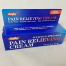 Rugby Maximum Strength Pain Relieving Cream, 3oz. Per Tube
