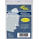 The Weather Station Emergency Rain Poncho Reusable With Hood, Style 5100, 2 Pack