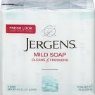 Jergens Mild Soap Cleans & Freshens All Naturala Formula 4 bars, 4.5 oz, 3 Pack