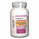 Major Magnesium Oxide High Potency 500 mg, 100 Count (2 Pack) Bulk