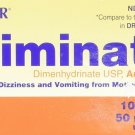 Major Driminate Dimenhydrinate 50mg Motion Sickness 100 Tablets