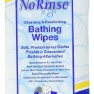 No Rinse Cleansing & Deodorizing Bathing Wipes - 8 Count (3 Pack) Bulk