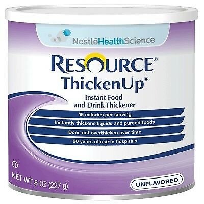 Resource Thickenup Instant, Unflavored, Food Thickener, 8 oz. Can