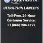 AgaMatrix Lancets, 33 Gauge, 100 Count Box