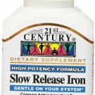 21st Century Slow Release Iron Tablets, 60 Count