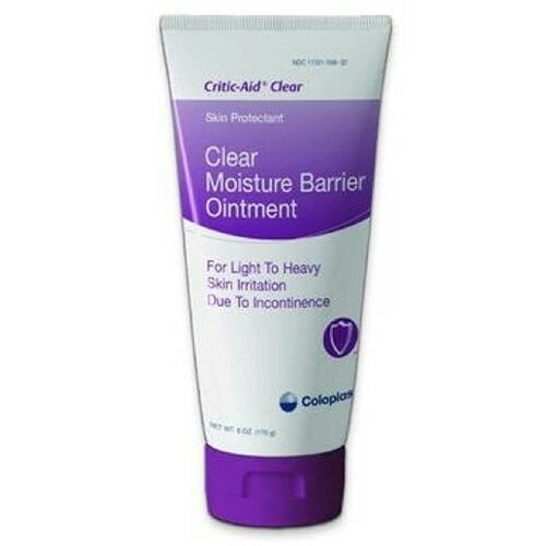 Coloplast Critic-Aid Clear Moisture Barrier Ointment, 6 oz (170 g) Tube