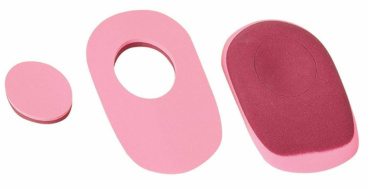 EasyComforts PRoFOOT Donut Heel Pads, 1 Pair