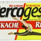Percogesic Backache Relief, Maximum Strength, 48-Count Bottles