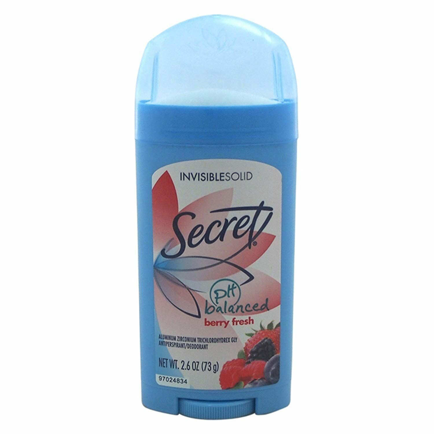 Secret Berry Fresh Invisible Solid Women's Antiperspirant and Deodorant, 2.6...