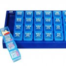 Ezy Dose Weekly/One Day At A Time Pill Planner, Large