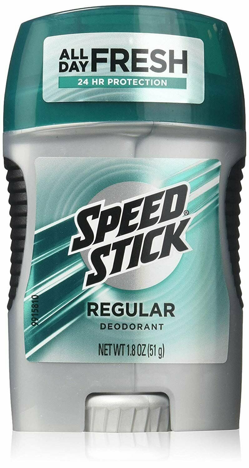 Speed Stick Deodorant Regular 24hr Odor Protection Aluminum free, 1.8 oz, 1 Pack