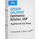 Akorn Sodium Chloride Solution Eye Drops for Corneal Relief 15ML (Bulk Pack of 3)