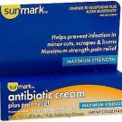 Sunmark Antibiotic Cream Plus Pain Relief - 0.5 oz, Bulk Pack of 6