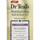 Dr Teal's Moisturizing Bath & Body Soothing Lavender Essential Oil 8.8oz, 3 Pack
