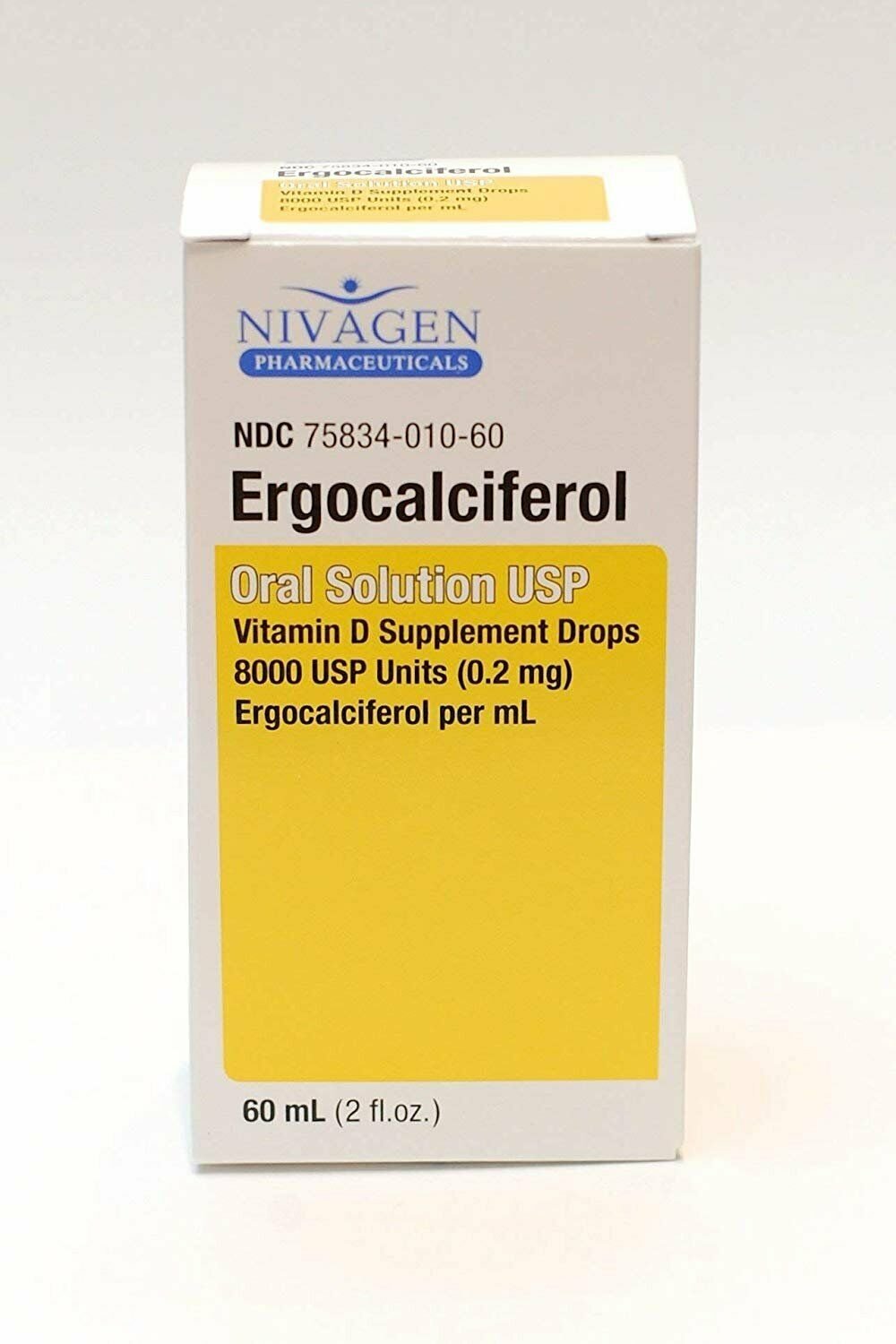 Vitamin D Supplement Drops (60 mL)