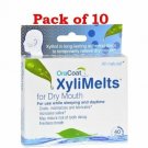 OraCoat XyliMelts for Dry Mouth Discs Mild-Mint 40 Count (Bulk Pack of 10)