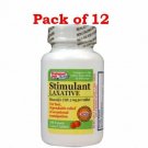 Preferred Plus Bisacodyl Stimulant Laxative 5mg Tablets, 100 ea (Bulk Pack of 12)