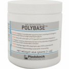 Paddock Polybase Ointment Preblended Suppository Base White Waxy Solid, 1lb