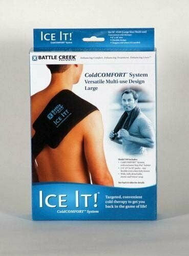 Battlecreek Equipment Ice It! Cold comfort System, Large, 3 Pound Back Shoulder Pain Relief
