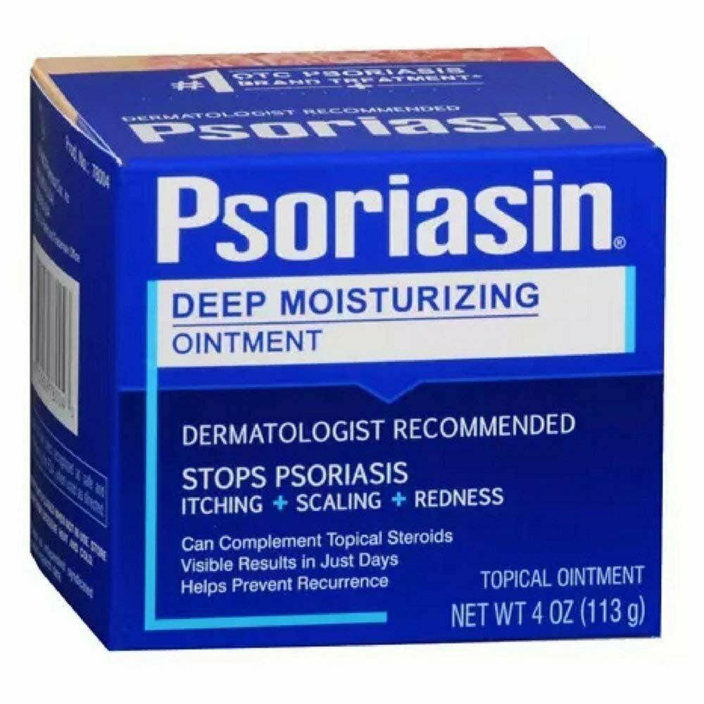 Psoriasin Deep Moisturizing Ointment, 4 Oz (Bulk Pack of 3)