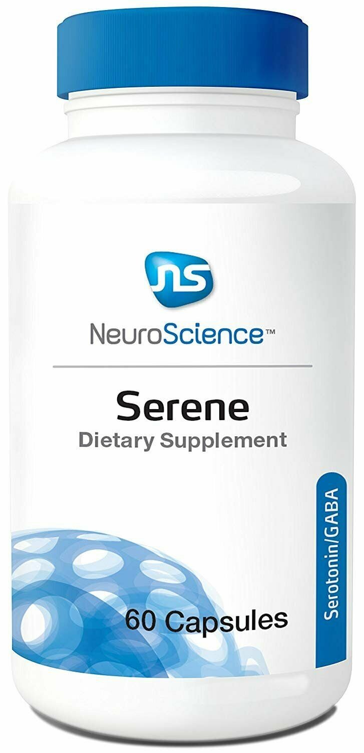 NeuroScience Serene - Sleep and Mood Support with 5-HTP, Active Folate + B6...