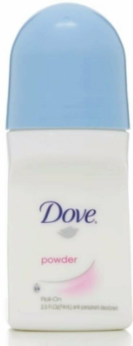 Dove Anti-Perspirant Deodorant Roll-On Powder 2.50 oz (Bulk Pack of 10)